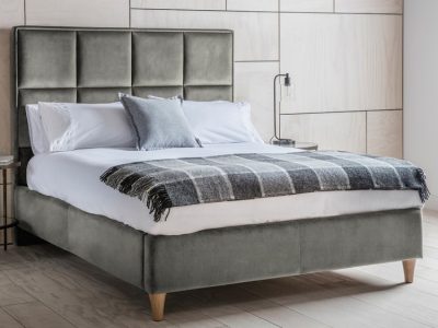 York 5' King Size Bedstead Brussels Grey