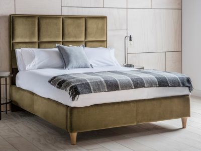 York 5' King Size Bedstead Brussels Olive